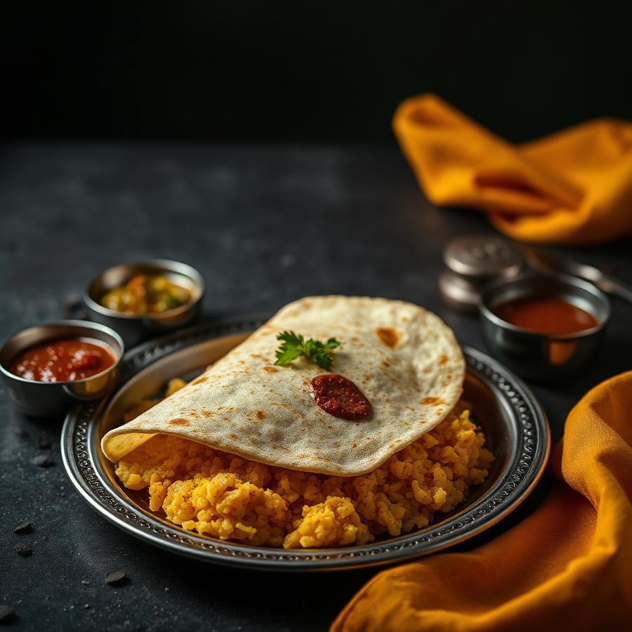 Masala Dosa at UlavacharU Tiffins